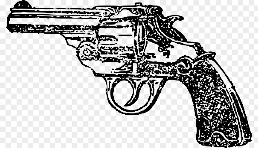 Gun Cowboy Revolver Antique Firearms Pistol Handgun PNG