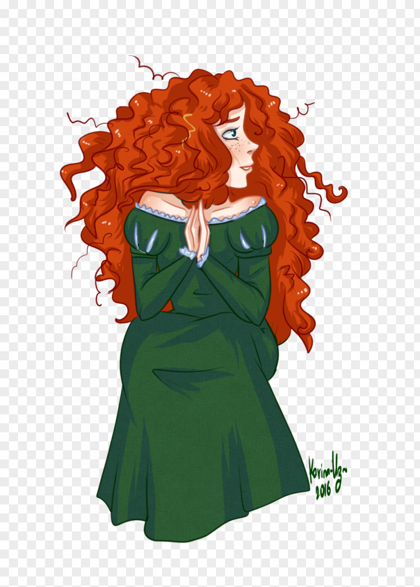 Merida DeviantArt Fashion Illustration PNG