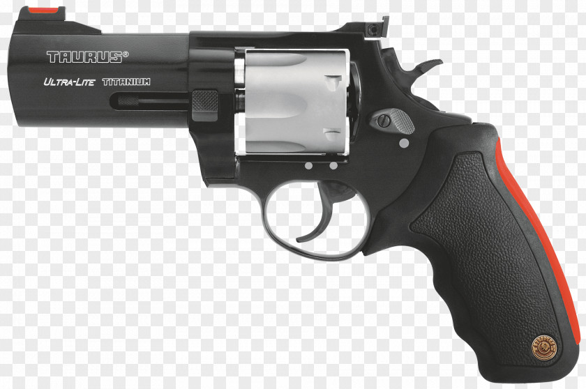 Taurus Raging Bull Revolver .44 Magnum Firearm PNG