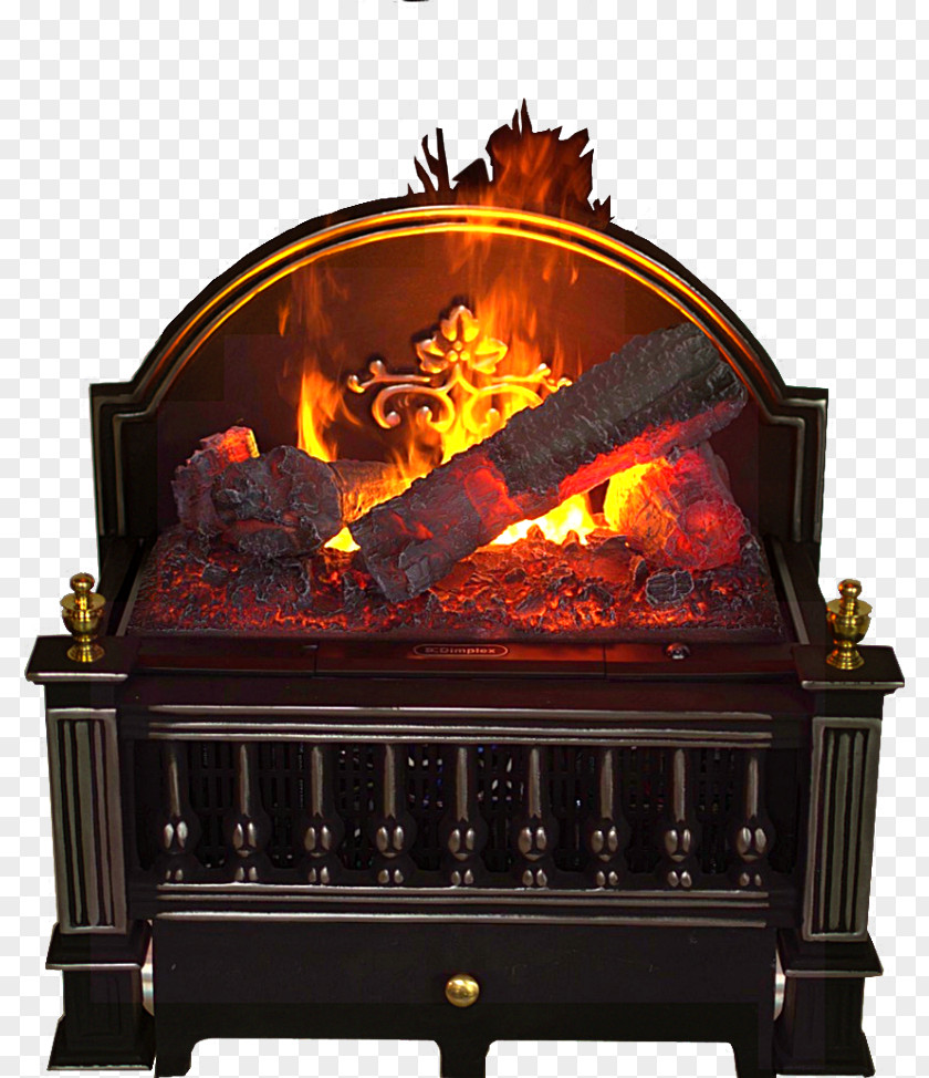 Coal Electric Fireplace Insert Ember PNG