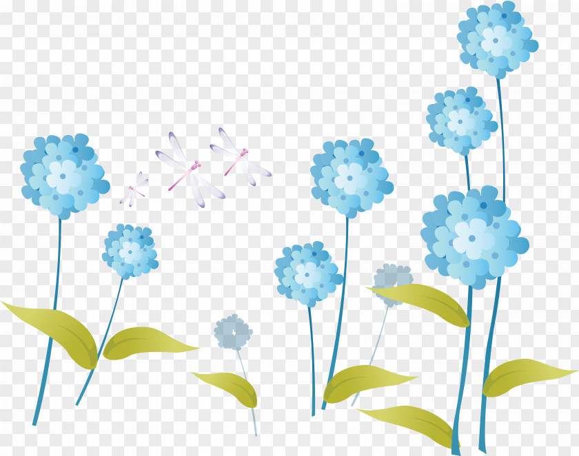 Flower Blue Clip Art PNG