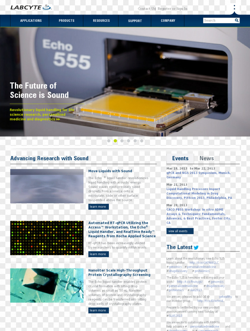 Google Campus Sunnyvale Video Acoustic Liquid Handling Robot Company Labcyte Inc. PNG