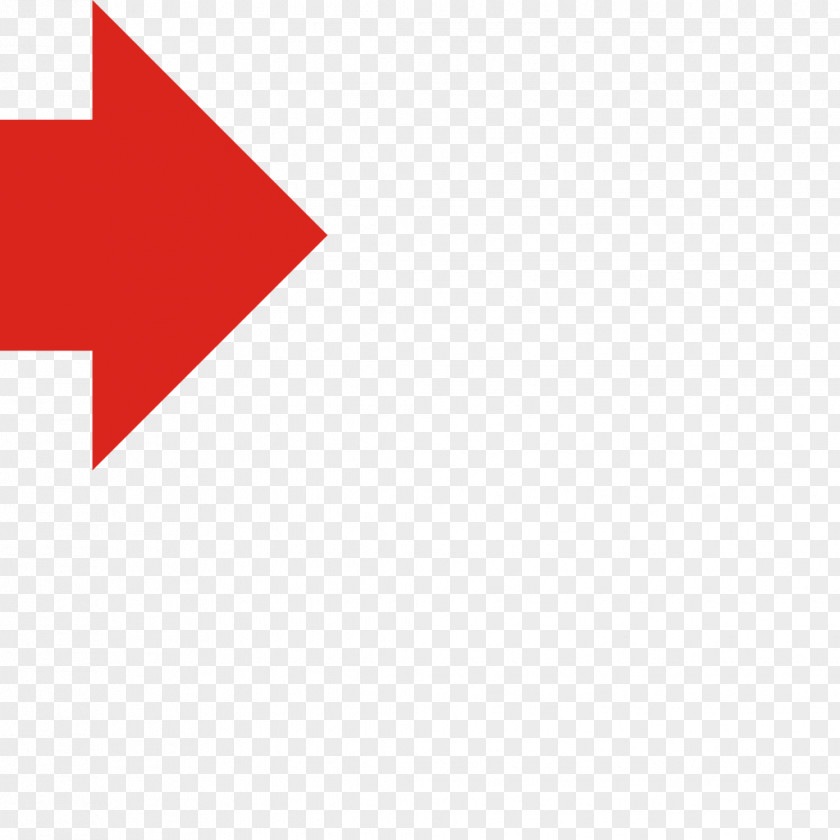 Red Arrow Brand Logo Line Point PNG