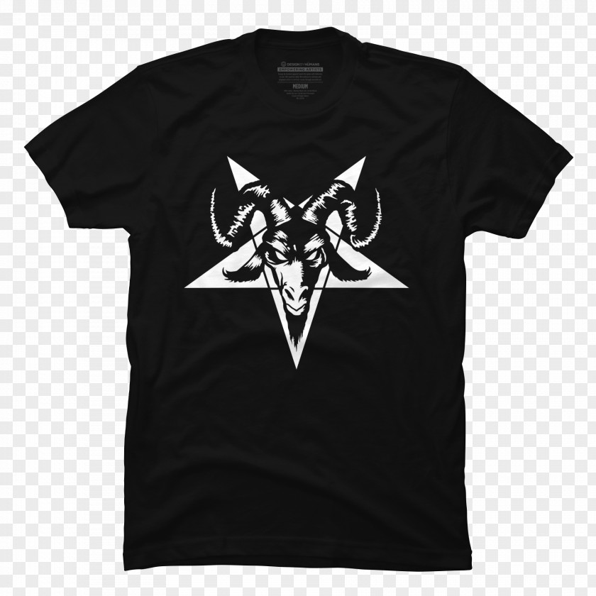 Satanic T-shirt Hoodie Top Vintage T Shirts PNG