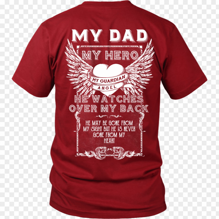 Superhero Dad Long-sleeved T-shirt Clothing Top PNG
