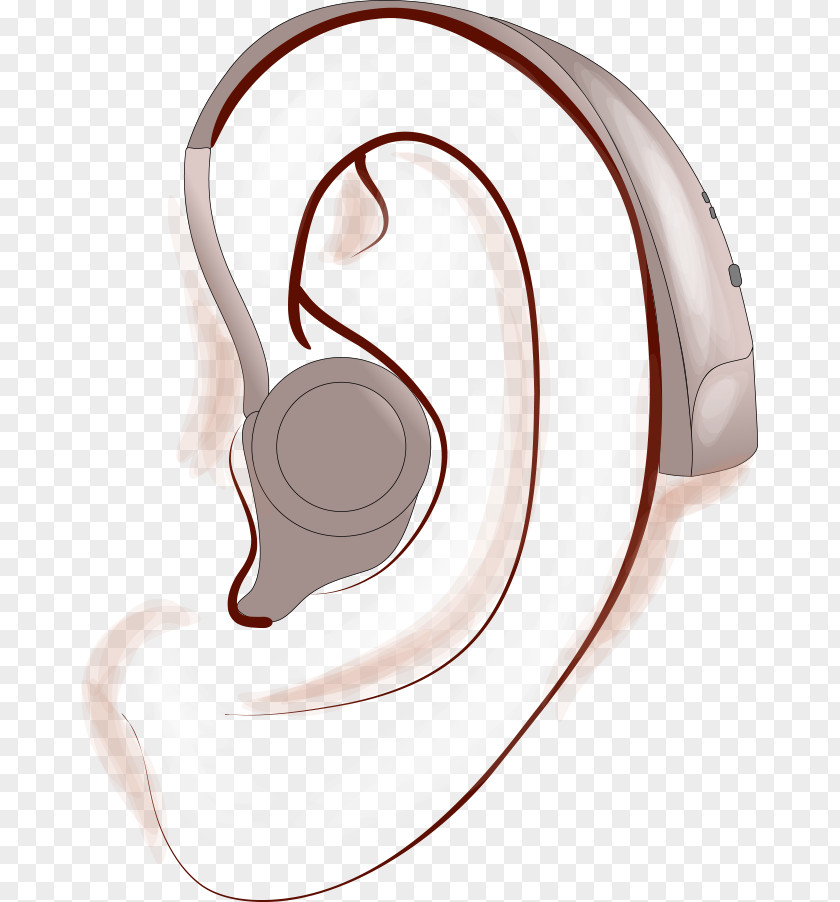 Vector Ear Hearing Aid Euclidean PNG