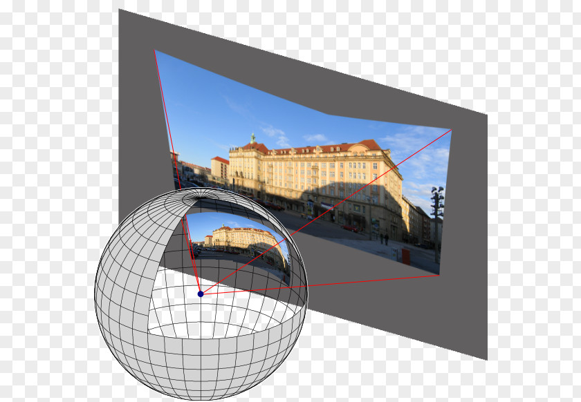 Camera Rectilinear Lens Fisheye Ultra Wide Angle Map Projection Panorama Tools PNG