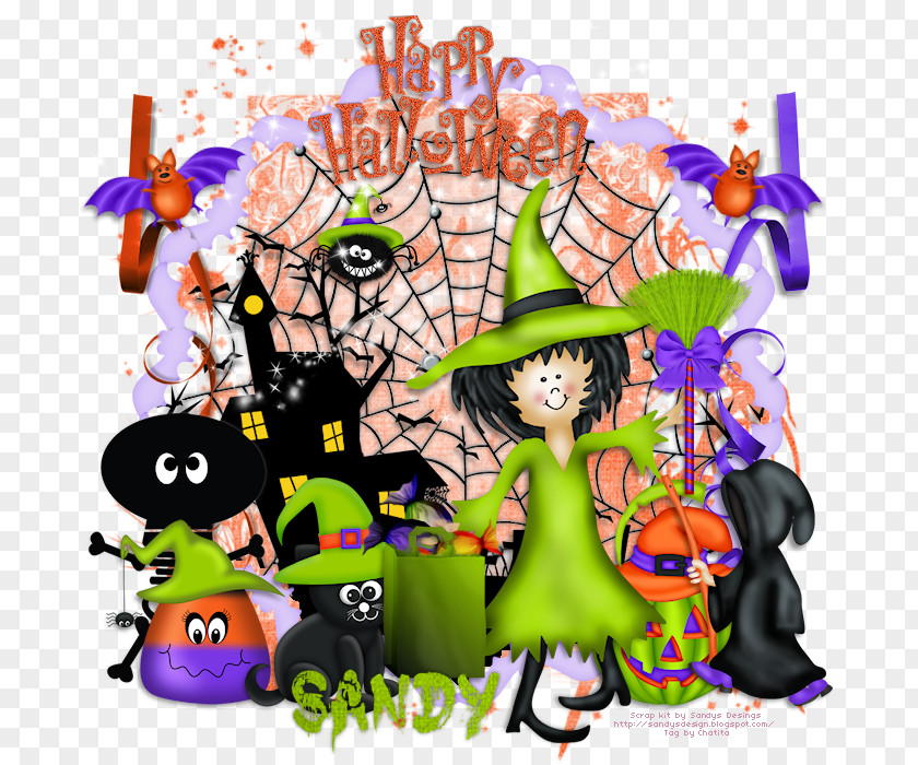 Halloween Night Graphic Design Character Cartoon Clip Art PNG