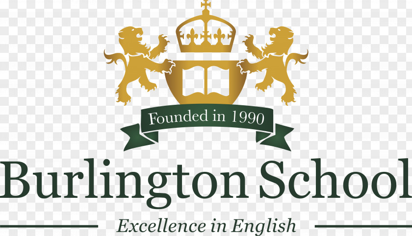 School The Burlington Of English Teacher Language Logo PNG