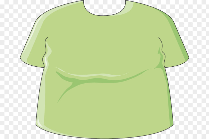 T-shirt Shoulder Sleeve Green PNG