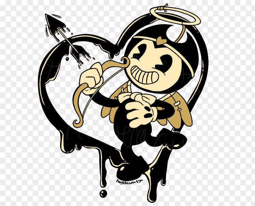 Bendy And The Ink Machine Fan Art Drawing PNG