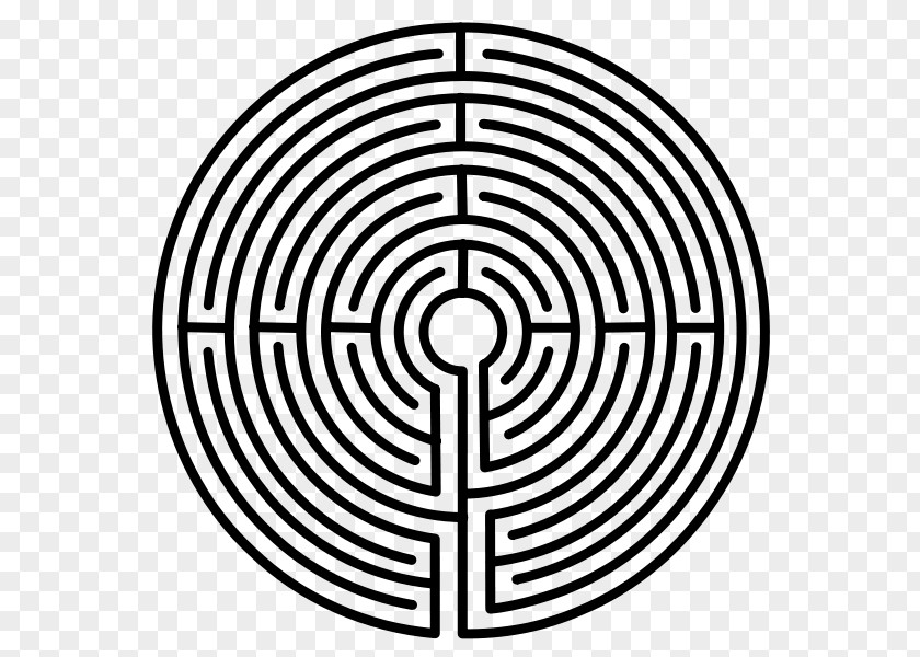 Chartres Cathedral Labyrinth Hedge Maze Ariadne PNG