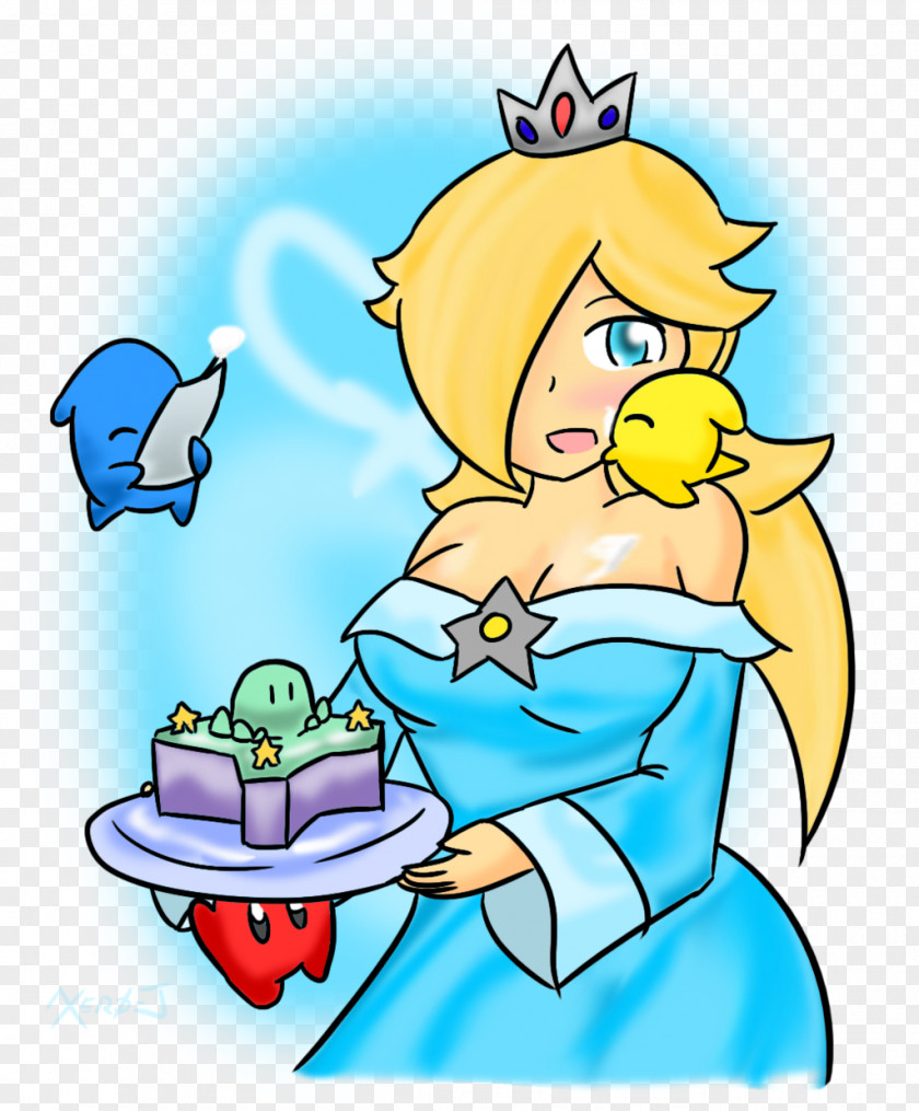 Get Well Soon Rosalina Princess Peach Fan Art PNG