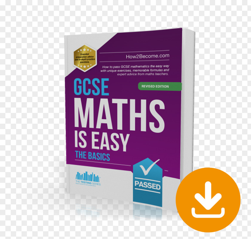Mathematics GCSE Maths Is Easy: Practice Papers Foundation Sets 1 & 2 In Four Weeks Revision Guide Revise Tier PNG