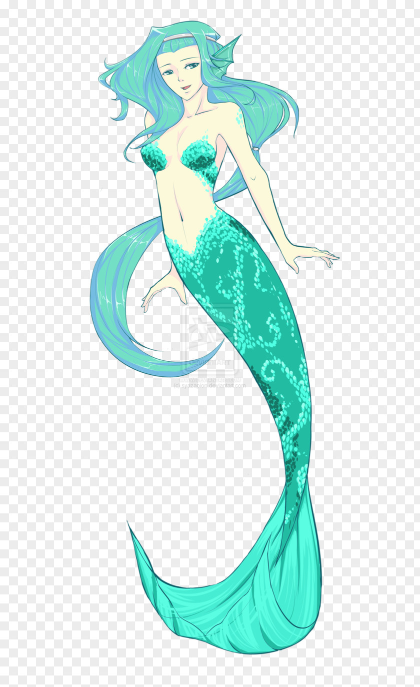 Mermaid Scales The Little Ursula Legendary Creature Art PNG
