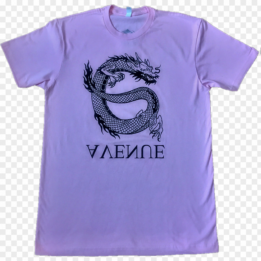Shopping Bag T-shirt Clothing Sleeve Purple Violet PNG