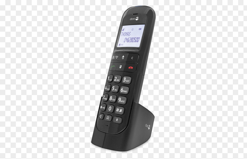 Ahs Cordless Telephone DORO Magna 2005 Digital Enhanced Telecommunications Home & Business Phones PNG