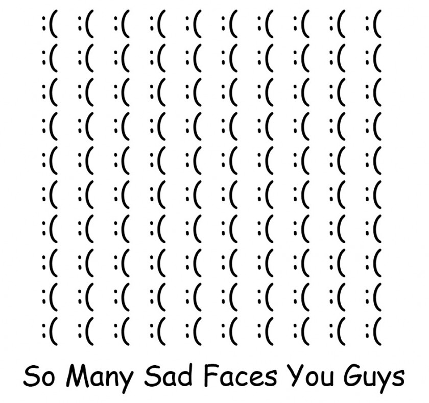 Sadfaces Sad Comics Comic Sans Sadness Font PNG