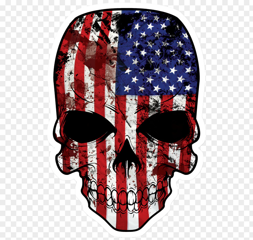 Skulls Flag Of The United States Thirteen Colonies Skull Declaration Independence PNG