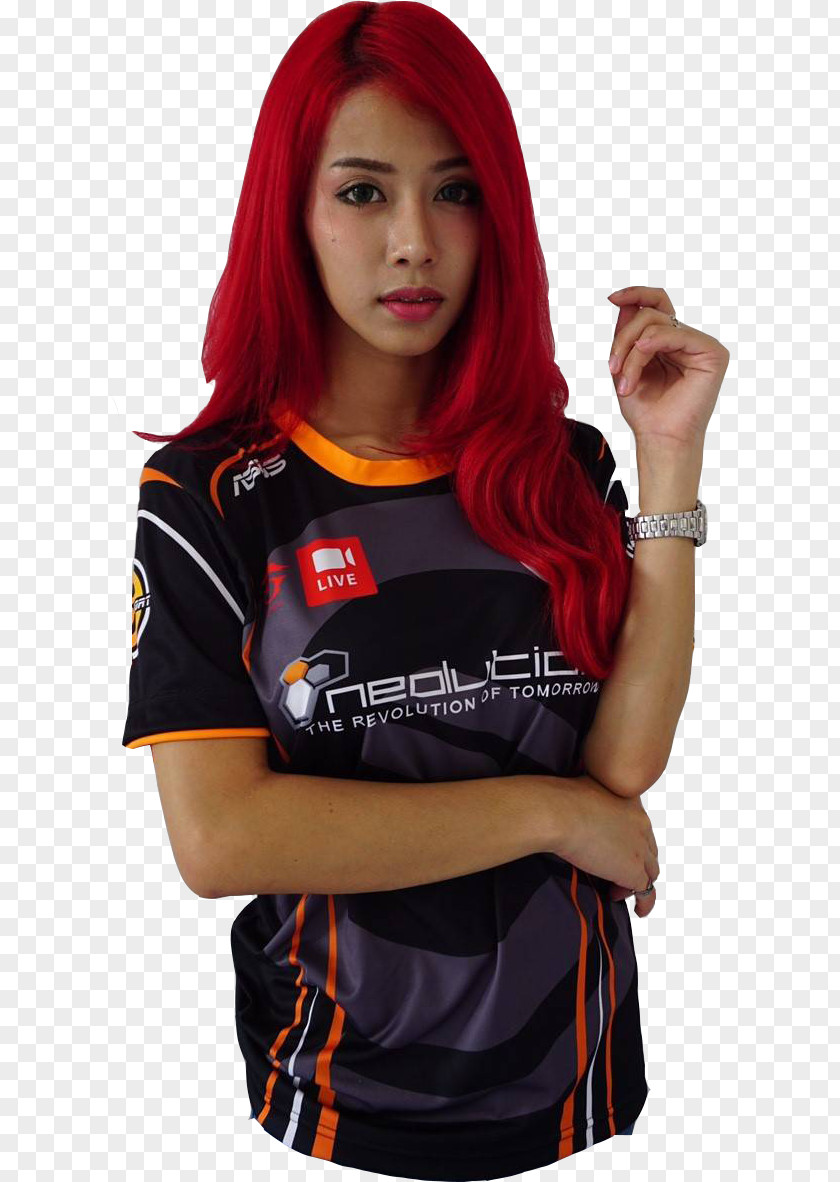 T-shirt Electronic Sports Mookie Wig PNG