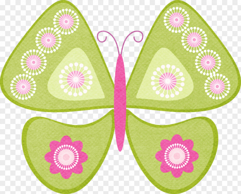 Green Butterfly Clip Art PNG