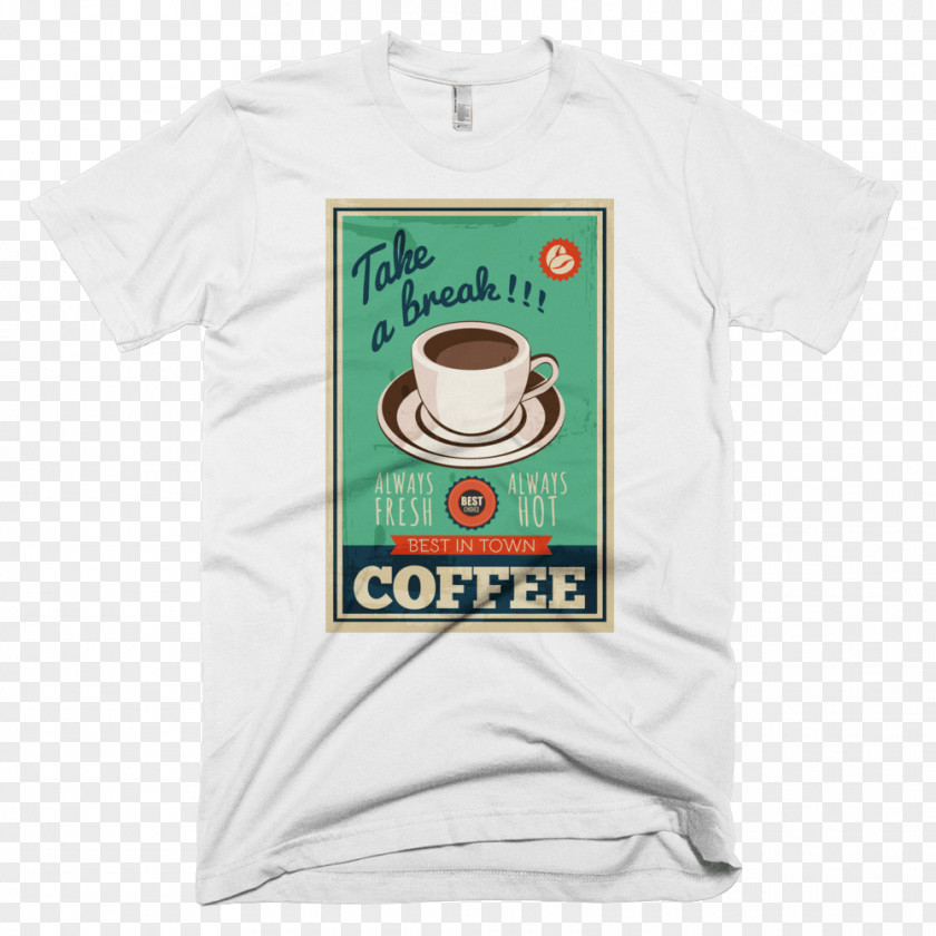 Take A Break T-shirt Coffee Top Clothing PNG