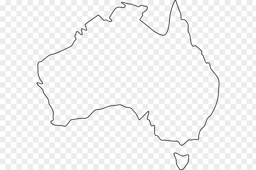 Piercing Needle Australia Blank Map Clip Art PNG