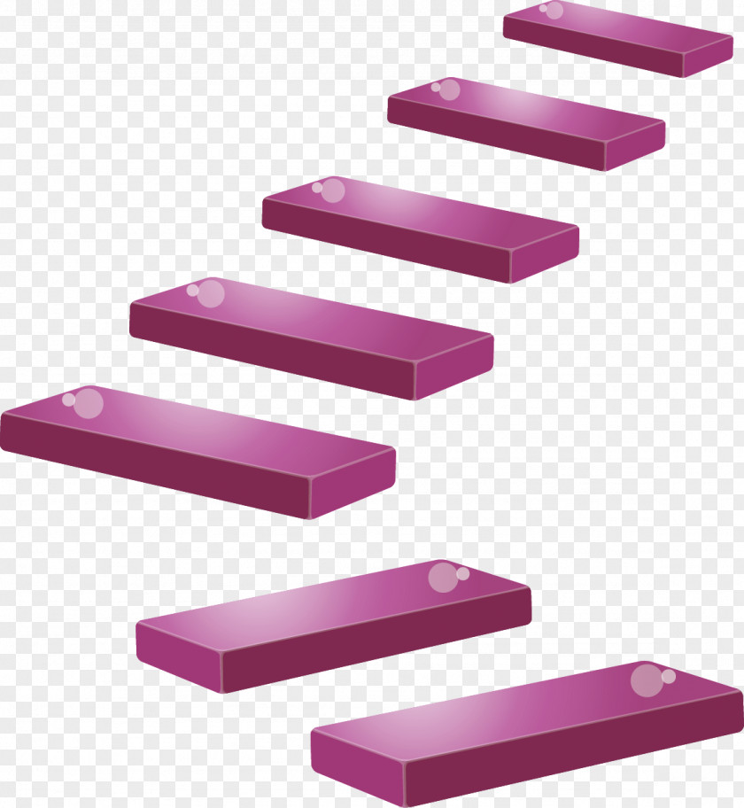 Purple Simple Ladder Decoration Pattern Stairs U53f0u9636 Cartoon PNG