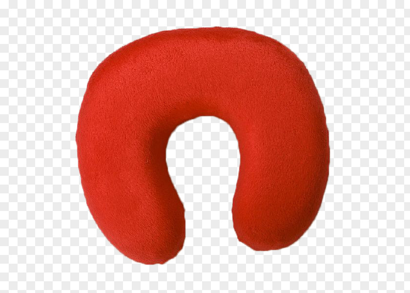Red U-pillow Lip Font PNG