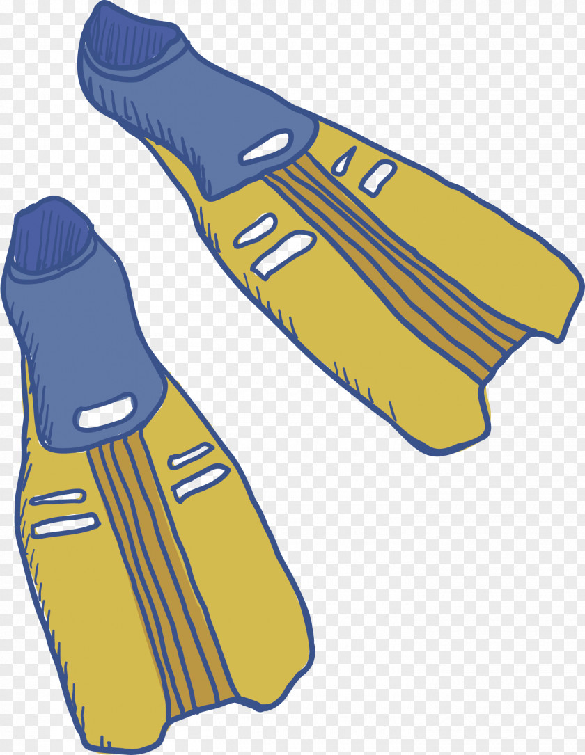 Vector Submersible Shoe Clip Art PNG