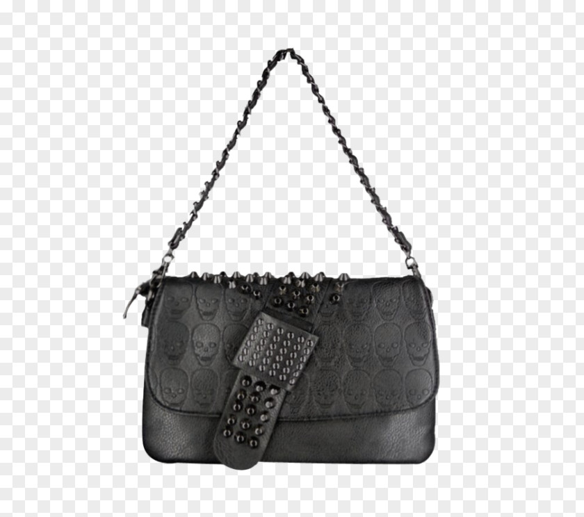 Black Chain Handbag Chanel Messenger Bags Leather PNG