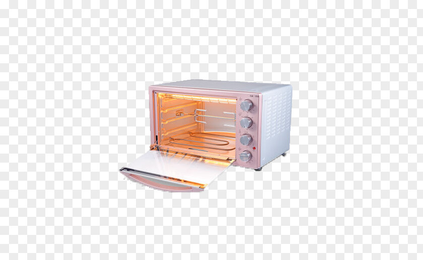 Pink Large Capacity Oven Roast Chicken Electric Stove Electricity PNG