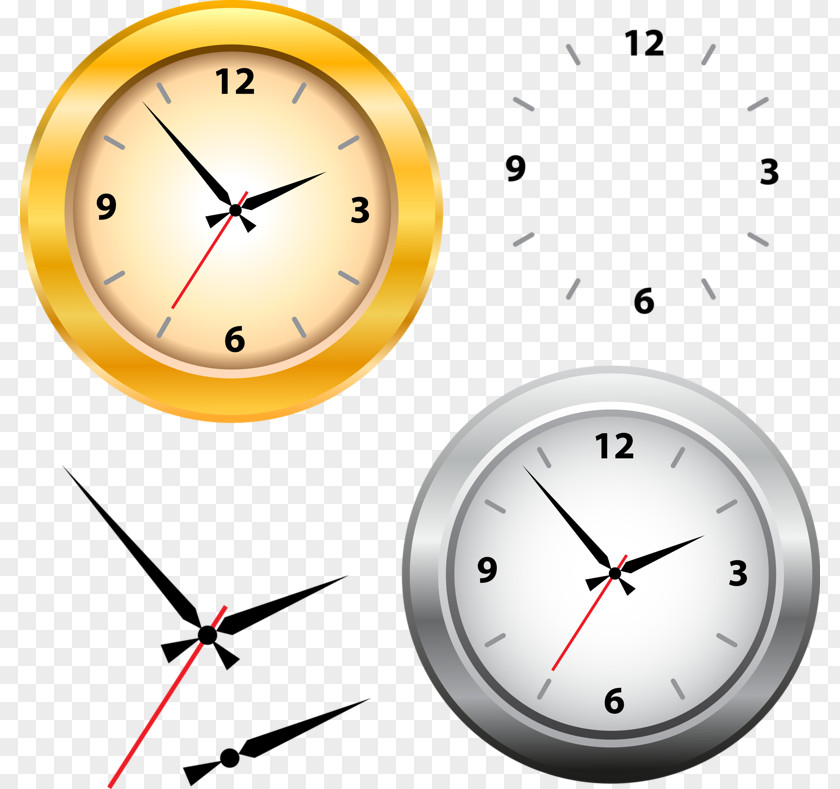 Watch Clock Creative Icon Design PNG
