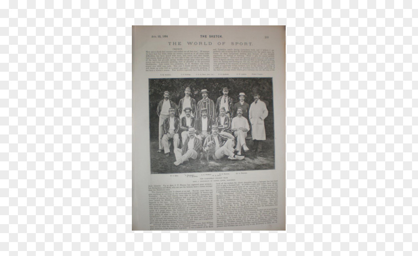 Cricket Gloucestershire County Club Printing Antique Engraving PNG