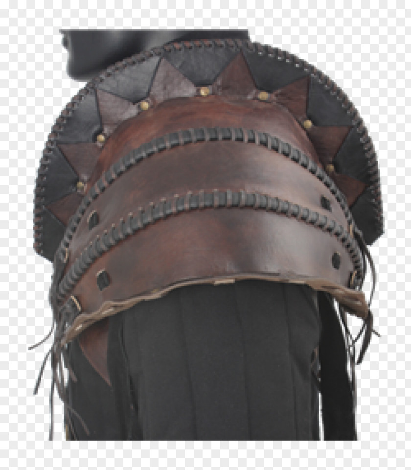 Leather Armour Orc Shoulder Neck PNG