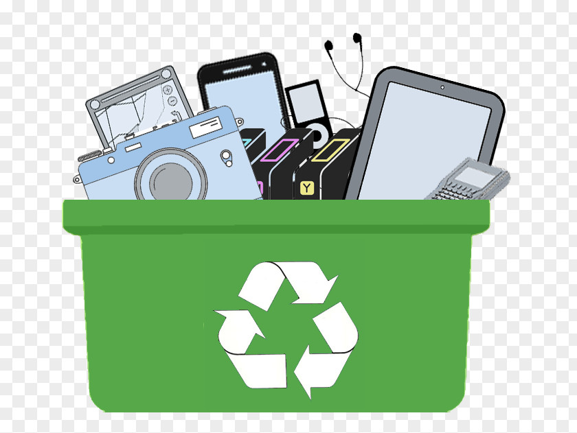 Recycling Waste Bin MyGreenElectronics PNG