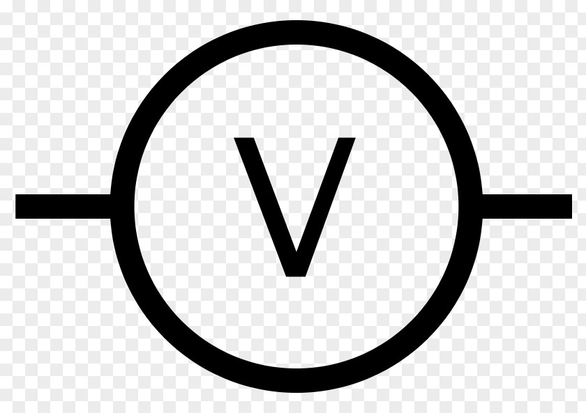 Symbol Ammeter Electronic Voltmeter Ampere Clip Art PNG