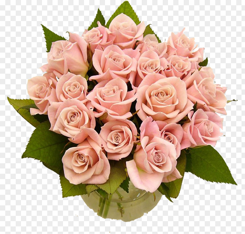 A Bouquet Of Pink Roses Flower Cut Flowers Rose Wedding PNG