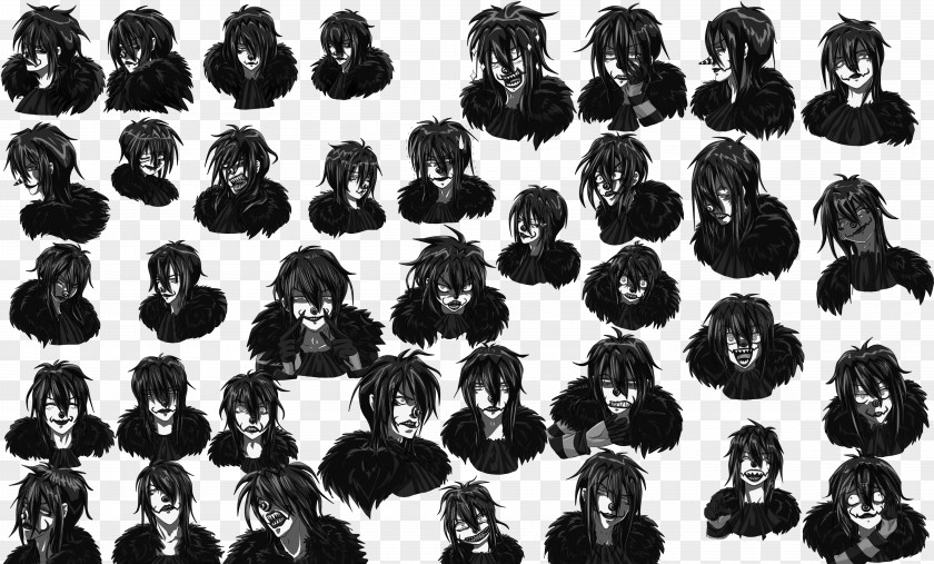 Face Expressions Laughing Jack Laughter Creepypasta DeviantArt PNG