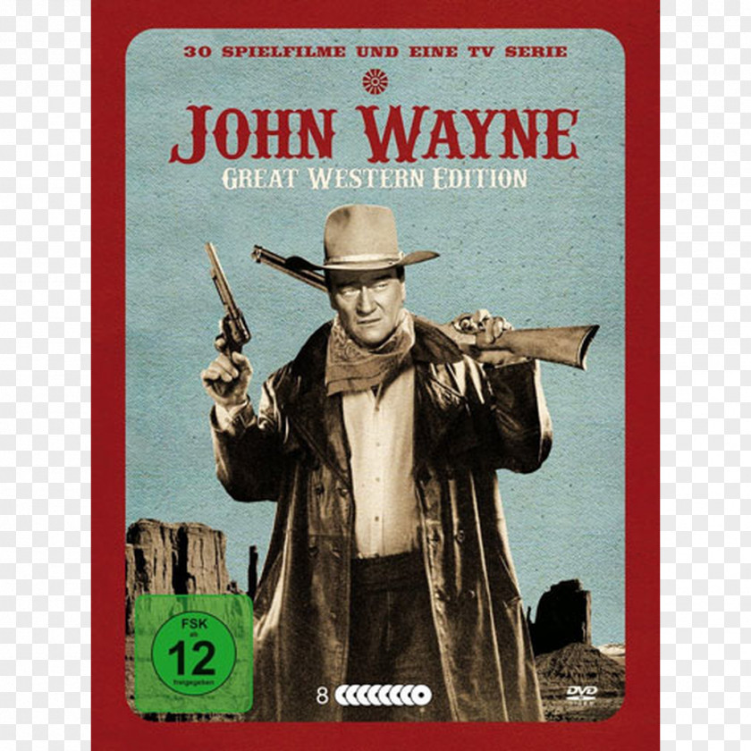 John Wayne Western DVD Film Extended Edition PNG