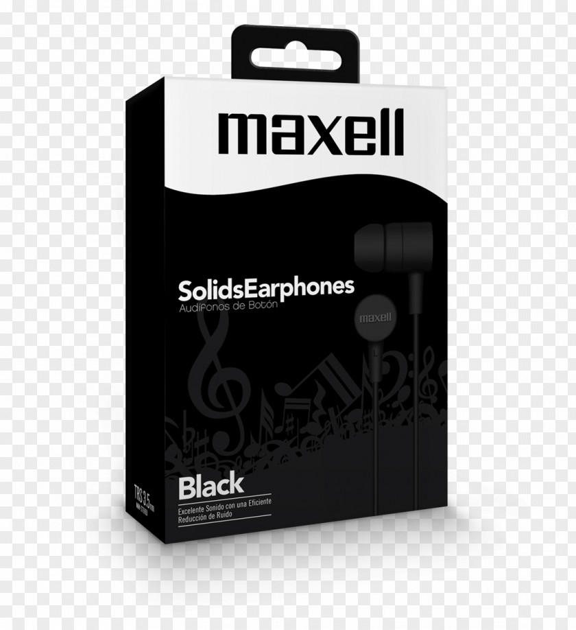 Microphone Headphones Maxell Solid 2 Écouteur PNG