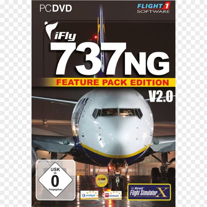 Microsoft Flight Simulator X Boeing 737 Next Generation 2004: A Century Of PC Game PNG