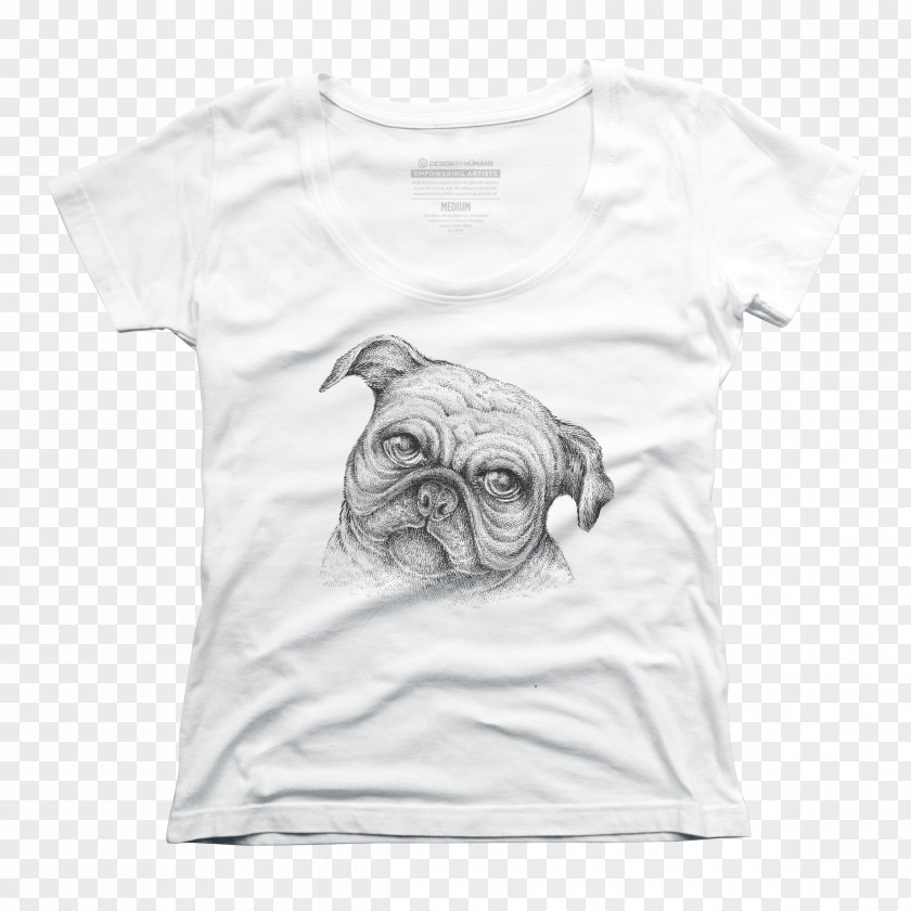 Tshirt T-shirt Pug Sleeve Clothing PNG