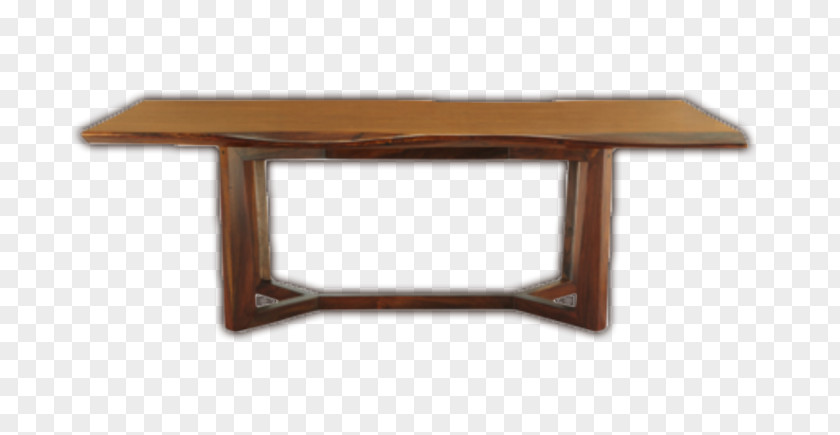 Wooden Coffee Table Angle PNG