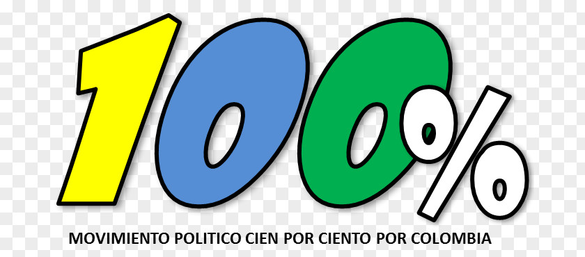 Cien Por Ciento Colombia Percentage Image Political Party Clip Art PNG