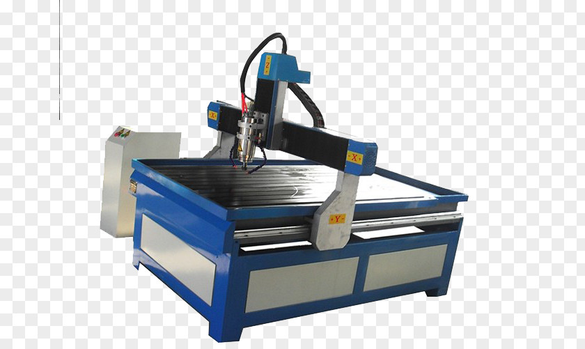 Silver Blue Large Factory Supplies Engraving Machine Computer Numerical Control Sculpture Cutting PNG