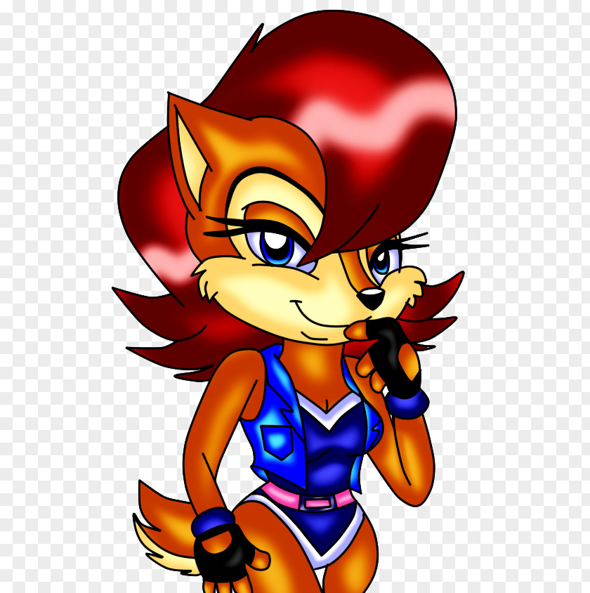 Sonic The Hedgehog Princess Sally Acorn Digital Art DeviantArt Drawing PNG