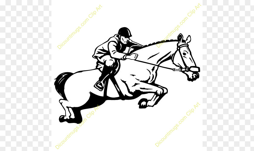 Trail Ride Cliparts Mustang Equestrianism English Riding Clip Art PNG