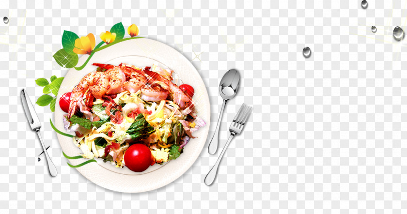 Western Cuisine Lobster Salad Meal Food PNG