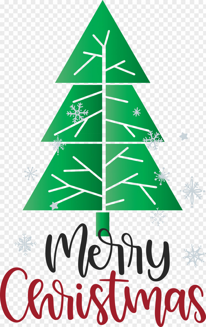 Merry Christmas Tree PNG